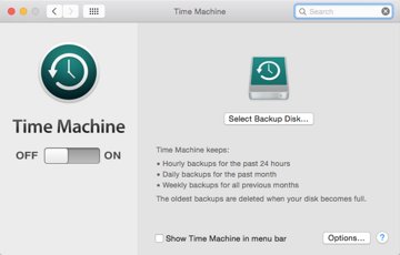 mac not detected external hard drive time machine