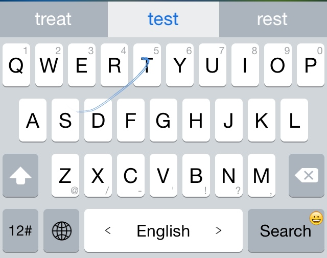 Keyboard iphone