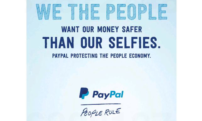 PayPal's phony ad