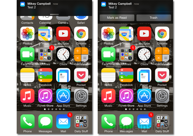 How to navigate the new Mail gestures and data features in iOS 8 ...