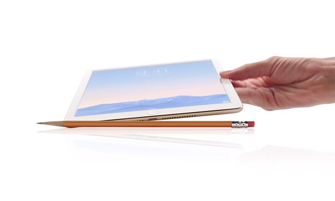 Apple、iPad Air 2、Retina iMac、「Evolution of Retina」のプロモーションビデオをオンラインに投稿