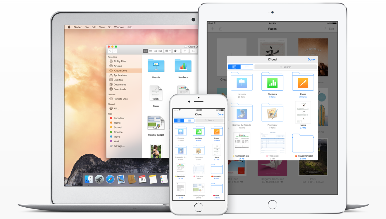 what is mac os yosemite and watch os for iphone