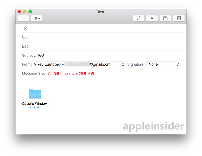 how to limit the amount of email downloaded on mail for mac