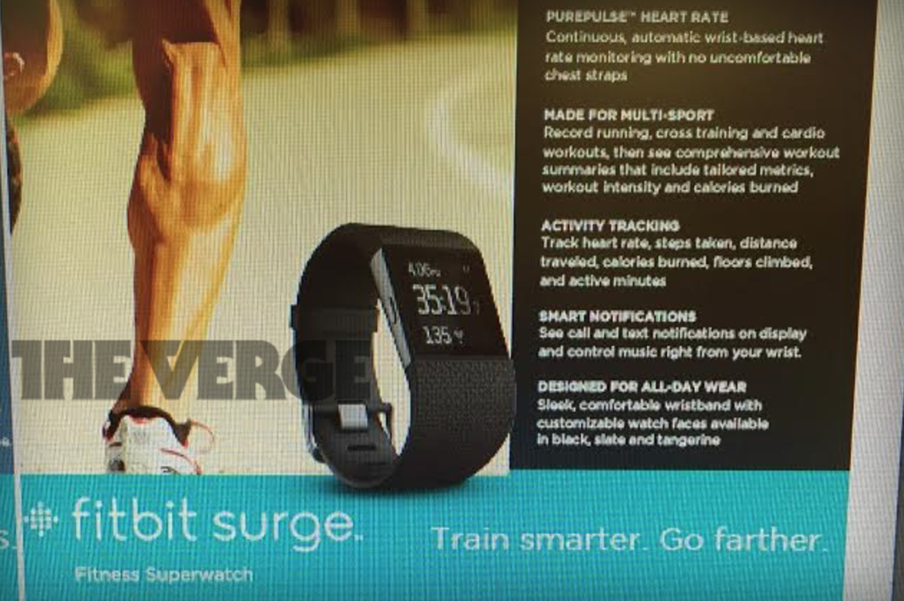 Smartwatch 2024 fitbit surge