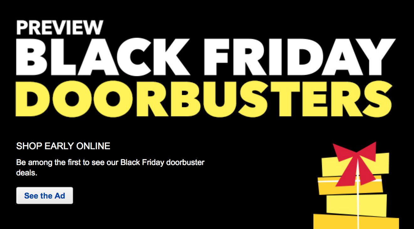Best Buy's Black Friday sales include 100 discount for