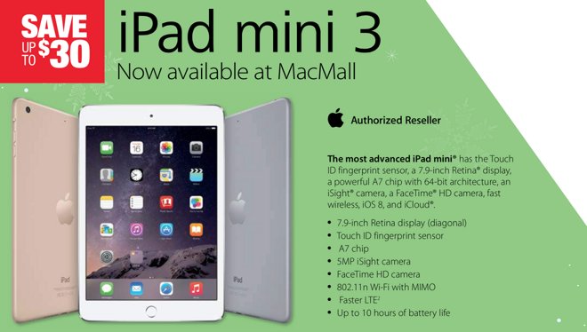 Macmall S Black Friday Ipad Sale Now Live Up To 75 Off Ipad Air 2 30 Off Ipad Mini 3 Appleinsider