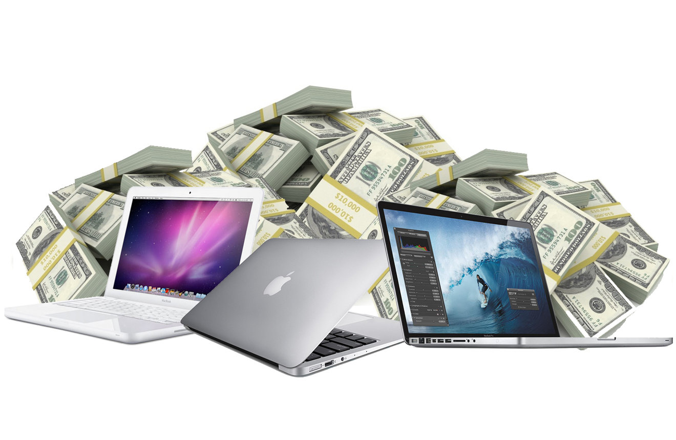 Скупка эпл. Dollars and MACBOOK.