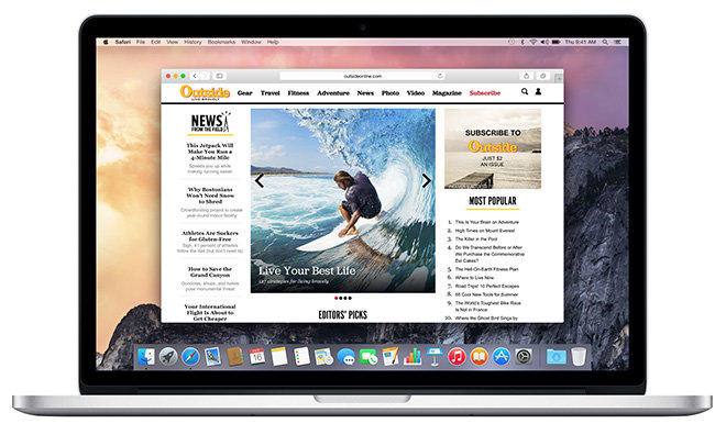 safari updates for mac