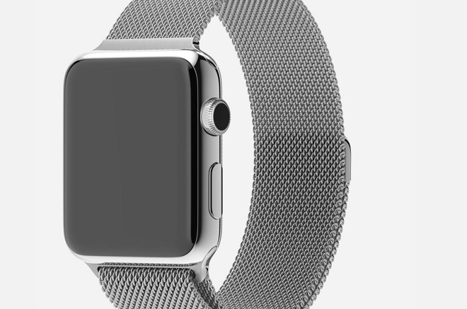 apple watch aluminium milanese loop
