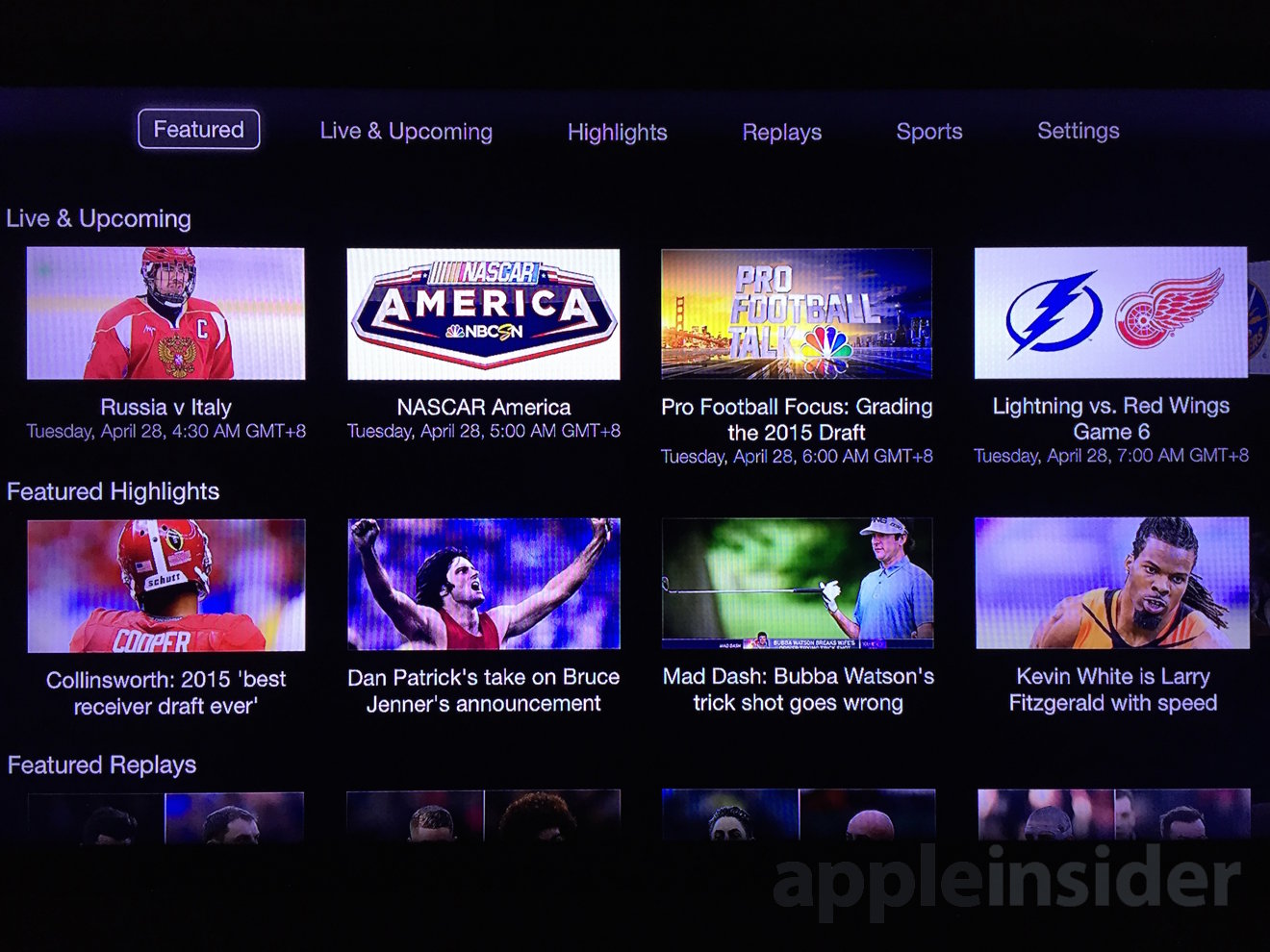 Apple TV gains NBC Sports Live Extra channel amidst NHL playoffs