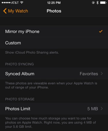 How to sync my photos to sale my apple watch