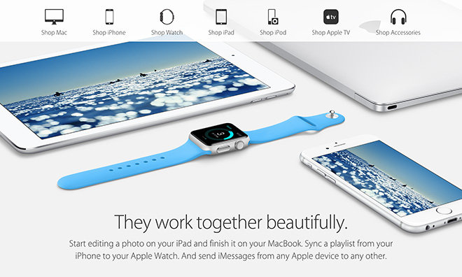 Apple Starts Advertising Watch As Part Of Connected Ios Mac Ecosystem Appleinsider
