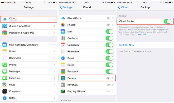 How To Backup Your Iphone To Apple S Icloud Appleinsider