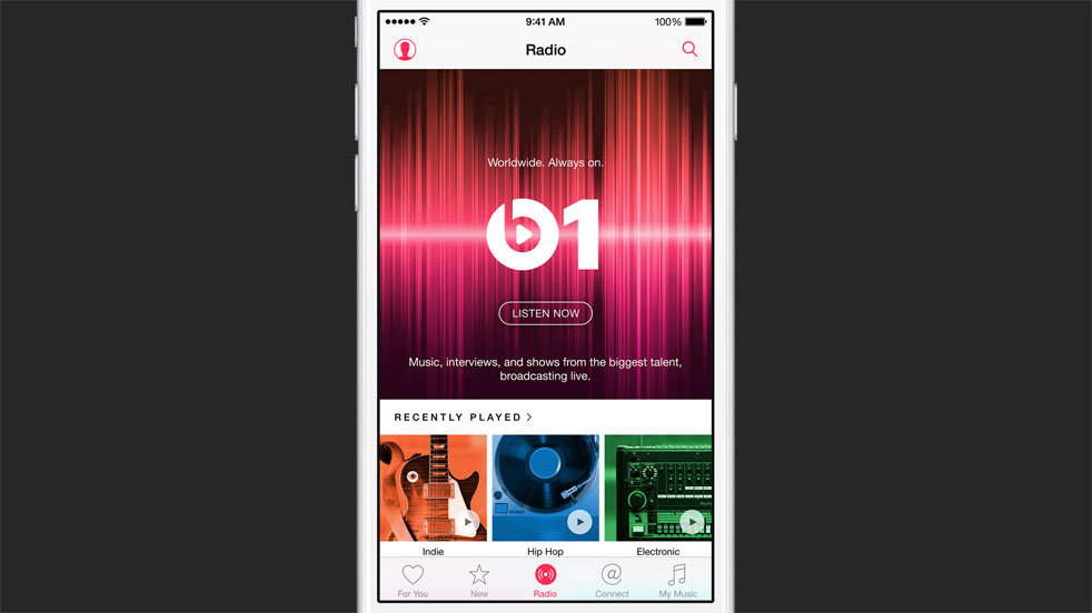 Музыку выйти. Apple Beat one Radio Studio. Apple Beats one show Radio Studio.