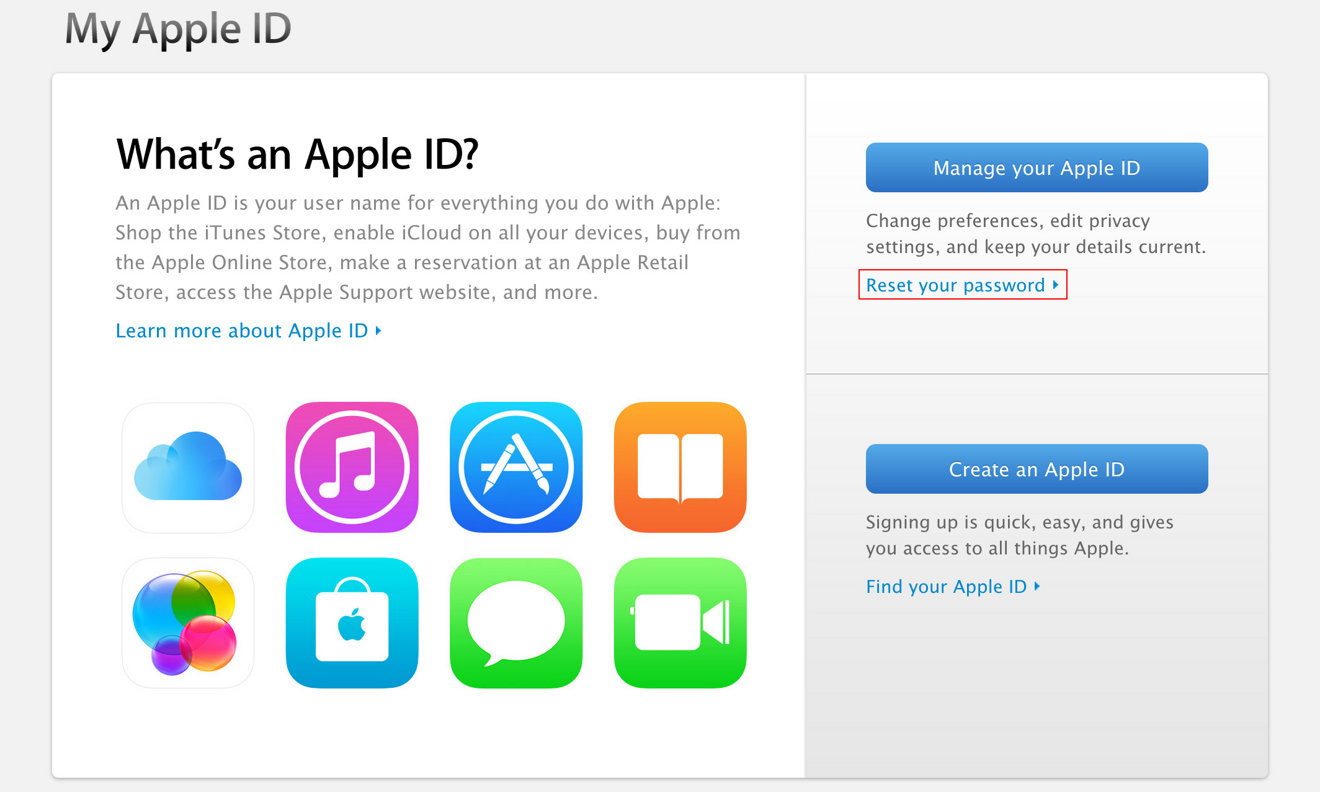 Change your Apple ID password - Apple Support