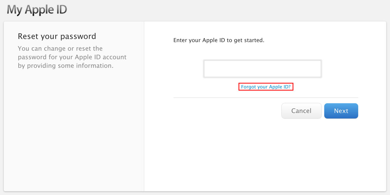 where to find my apple id