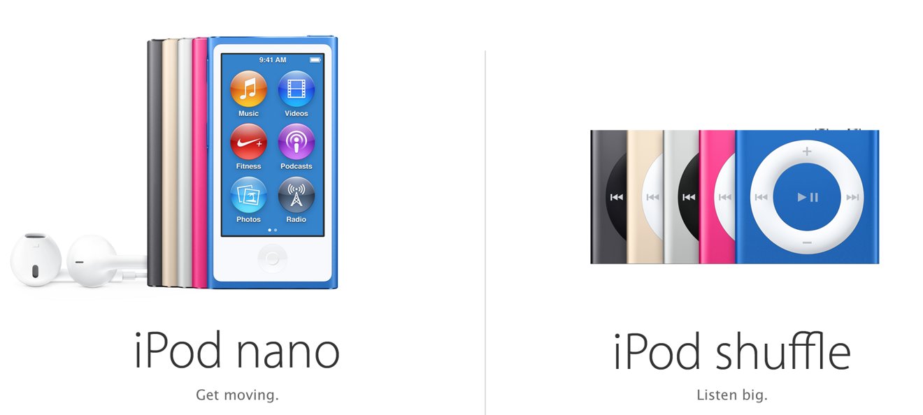 Apple Debuts New iPod Touch, iPod Nano And iPod Shuffle