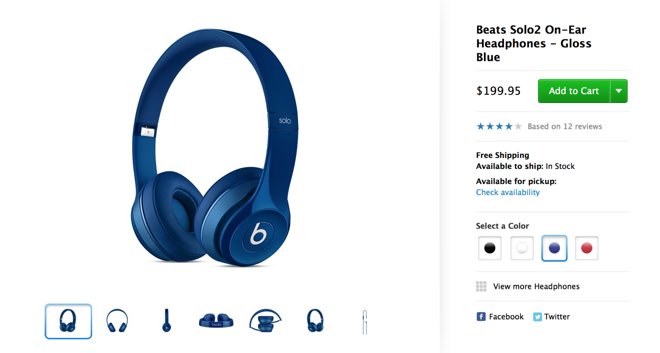 $200 Beats Solo2 headphones 