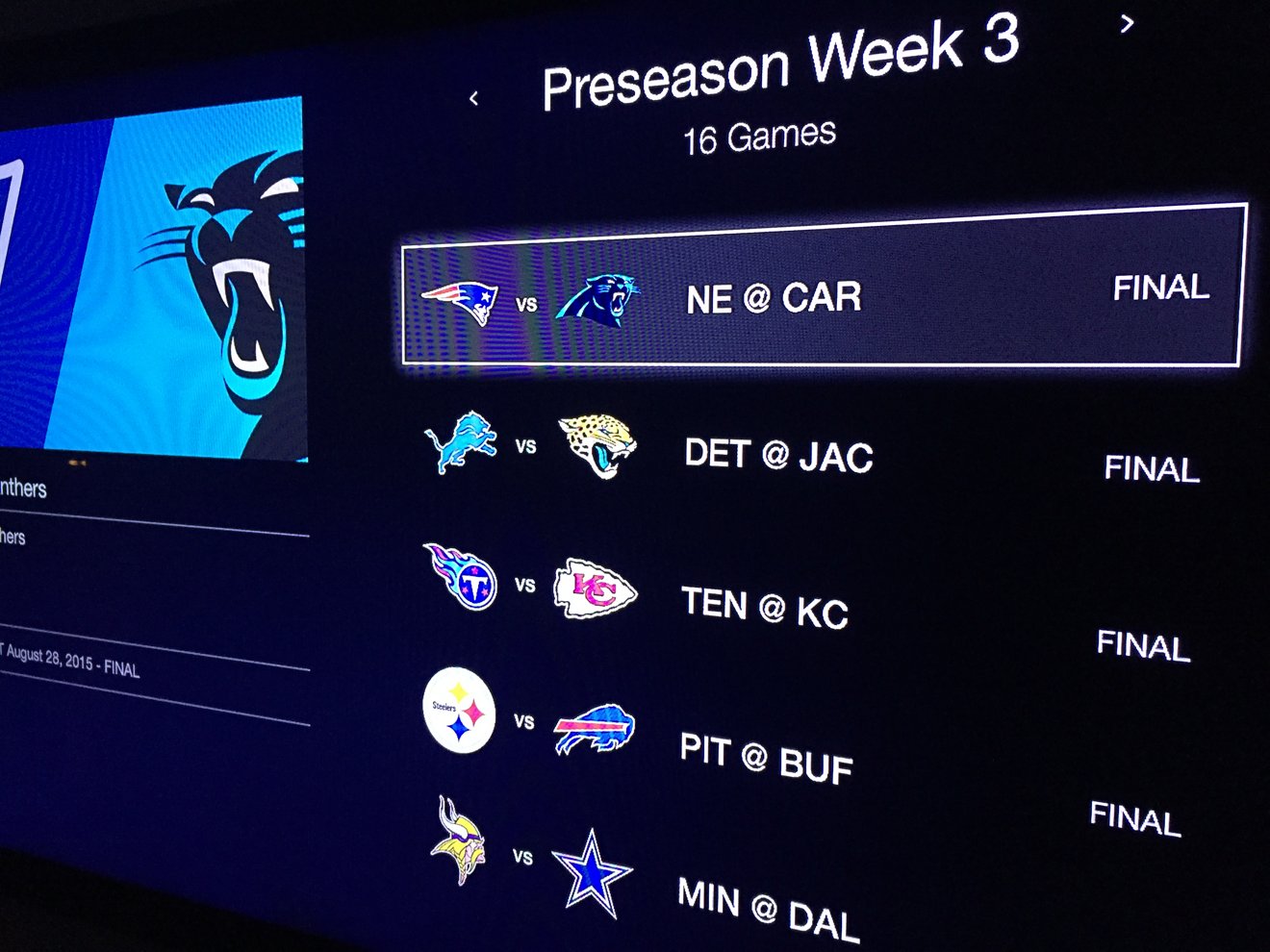 NFL Game Pass comes to Apple TV with updated app