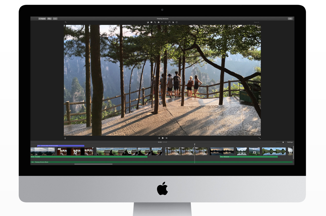 iMovie update adds support for 4K video, 1080p 60fps, importing