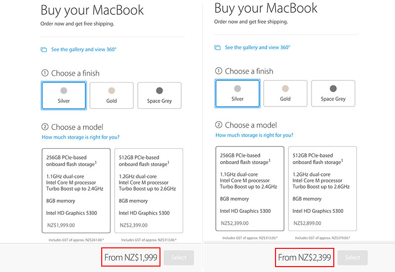 Apple again corrects for fluctuating dollar, raises Mac prices in ...