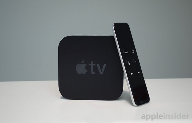 Fourth-gen Apple TV with Siri Remote tvOS App Store |