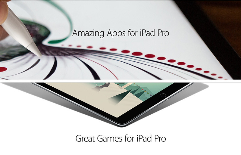 Apple Highlights iPad Pro-Enhanced Apps and Games In New Featured