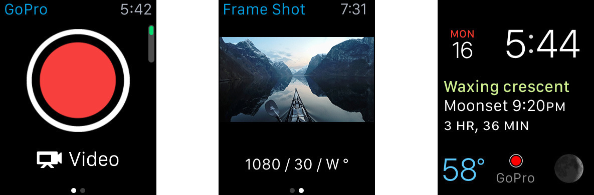 App da GoPro ganha suporte ao Apple Watch