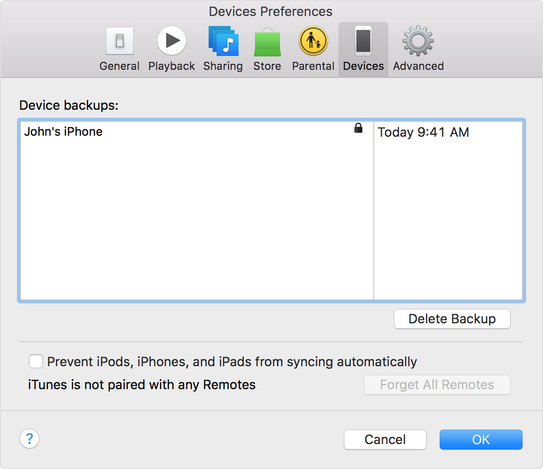 use mac for iphone backup over wifi