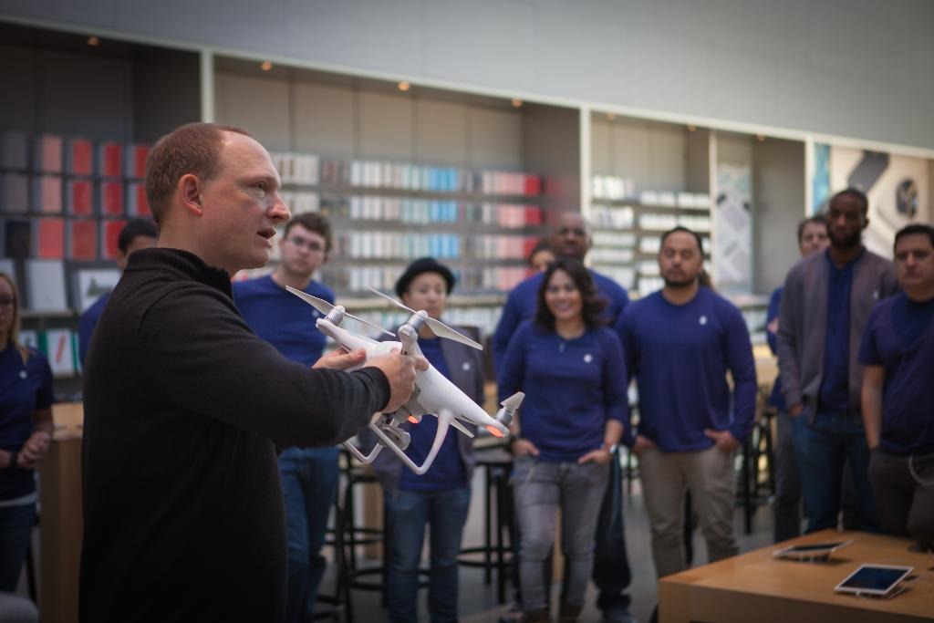 Apple gives DJI's new Phantom 4 drone shelf space in unprecedented | AppleInsider