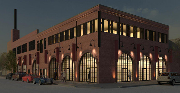 An early rendering of what 247 Bedford would look like following its remodel. | Image courtesy of The Real Deal