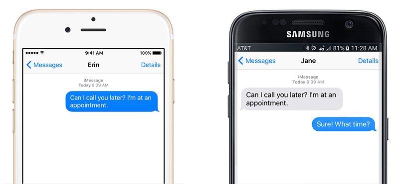 Download Rumor Apple Has Made Mockups Of Imessage For Android With Material Design Appleinsider