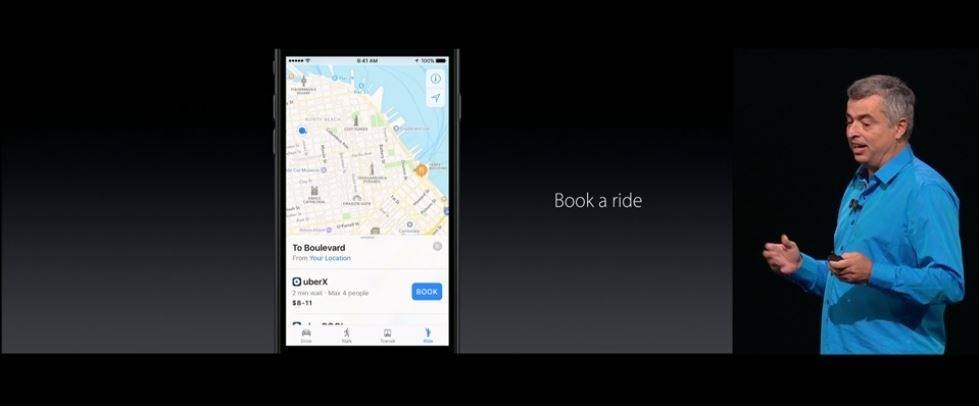 Apple Maps は拡張機能で開発者に開放され、Apple Music は iOS 10 で再設計される