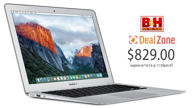 Flash Deal: Apple's early 2015 13-inch MacBook Air (1.6GHz, 4GB