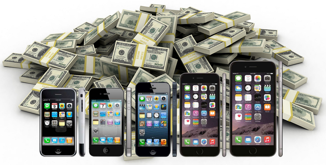 trade in old iphone for cash