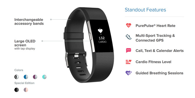 fitbit charge iphone