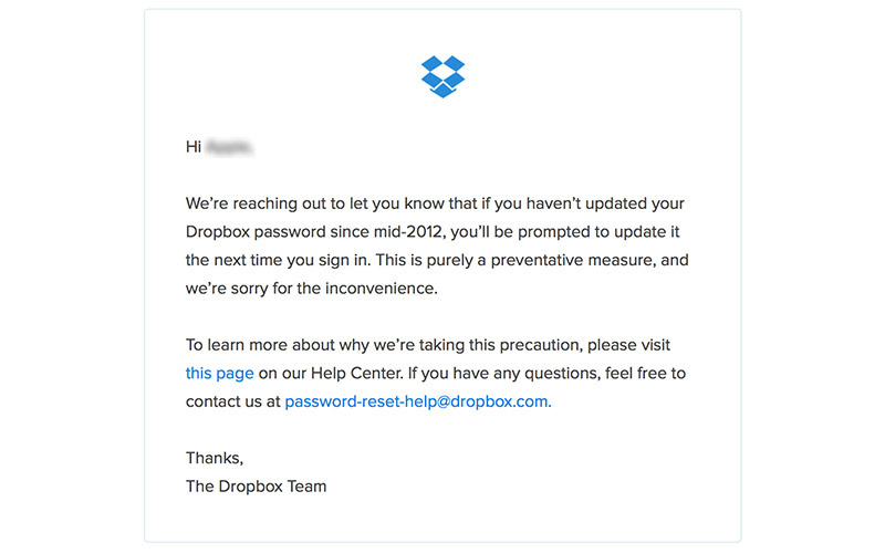 dropbox inc phone number