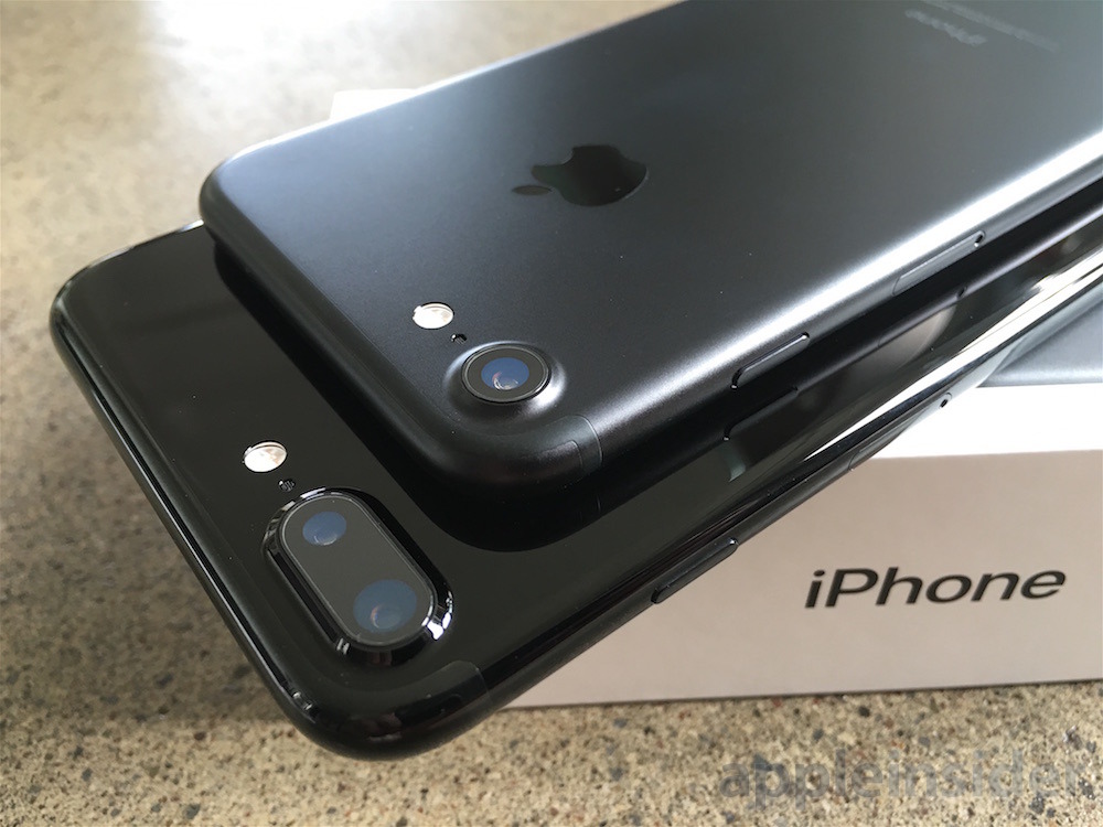Original Apple iPhone 7 Plus-vide emballage d'origine neuf dans sa boîte-JET BLACK 256 Go 