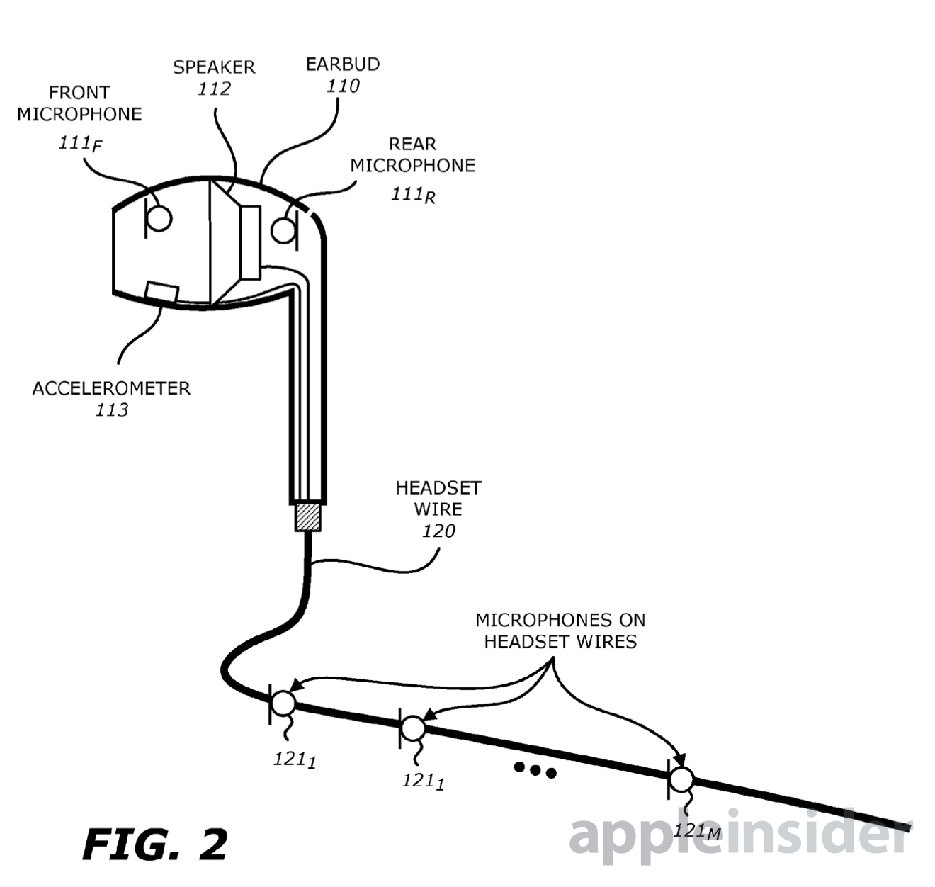 Apple working on voice recognizing headphones with built in accelerometer beamforming mics AppleInsider