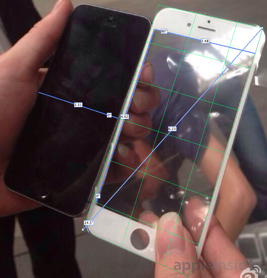 Closer Look At Alleged Iphone 6 Front Panel Suggests 5 1 Screen With 16 9 Ratio Appleinsider