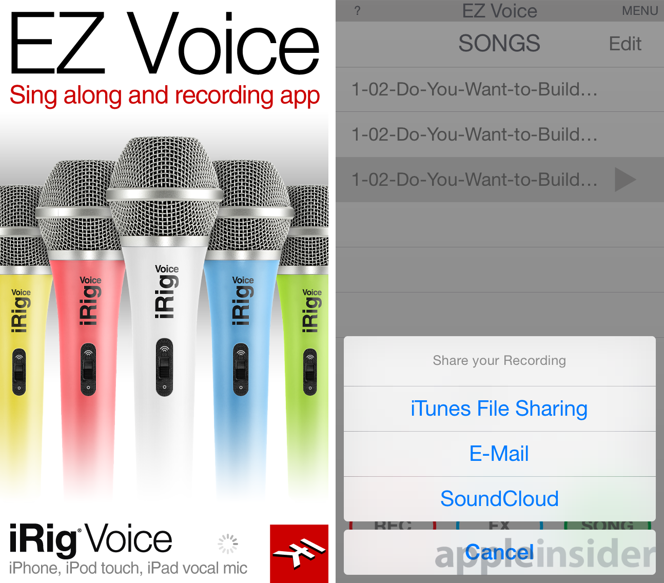 EZ Microphone : Use your iphone as a microphone.