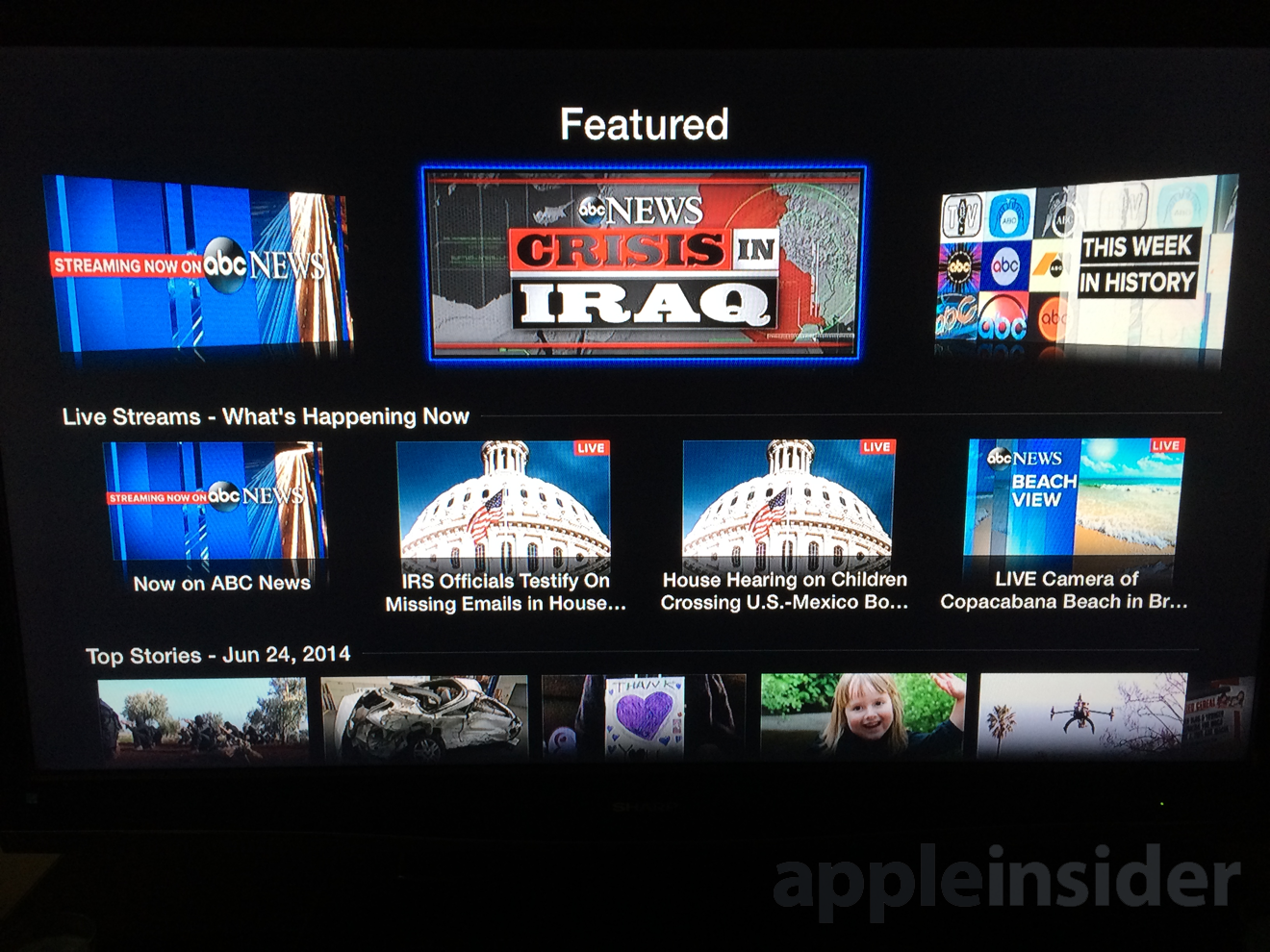 Abc live apple tv sale