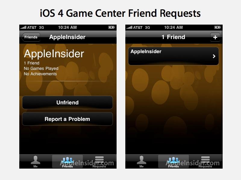 iOS4 Game Center