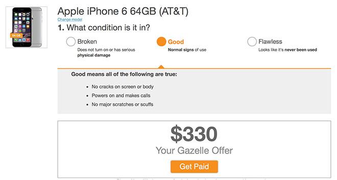 Lock in a cash offer for your iPhone 5S now