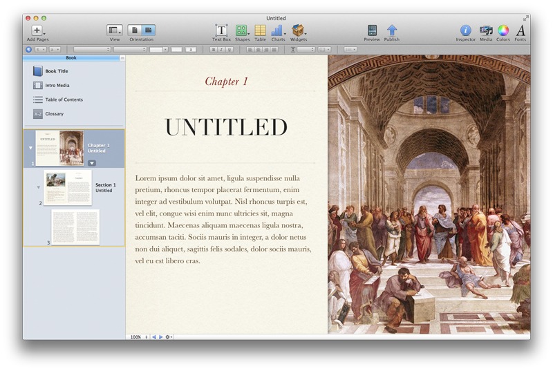 First Look: Apple の新しい iBooks 著者