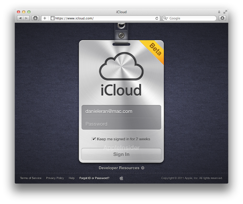 Icloud услуги apple inc