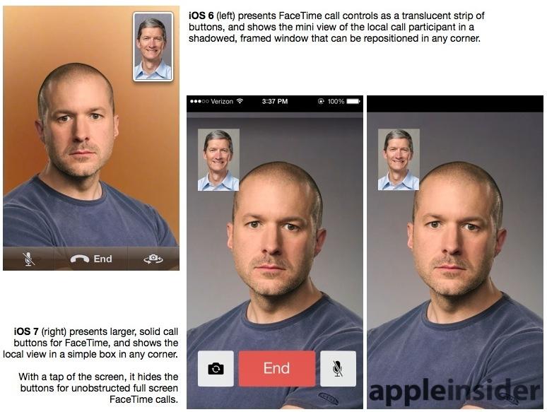 facetime template ios7