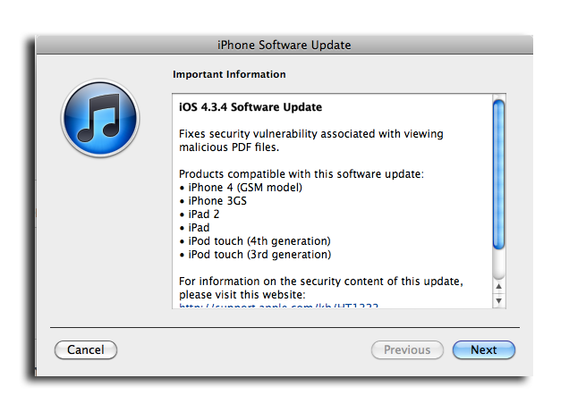 Import updater. IOS 4. IPOD software Updater. Software update перевод.