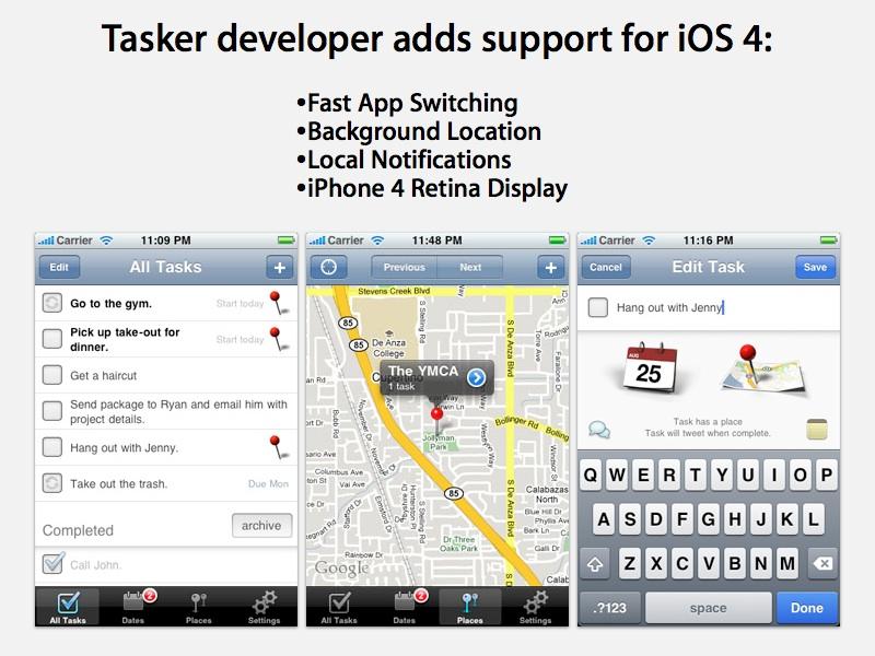 iOS 4 app updates