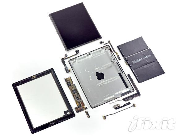 Teardown of Apple's iPad 2 reveals slightly bigger battery, 512MB of RAM